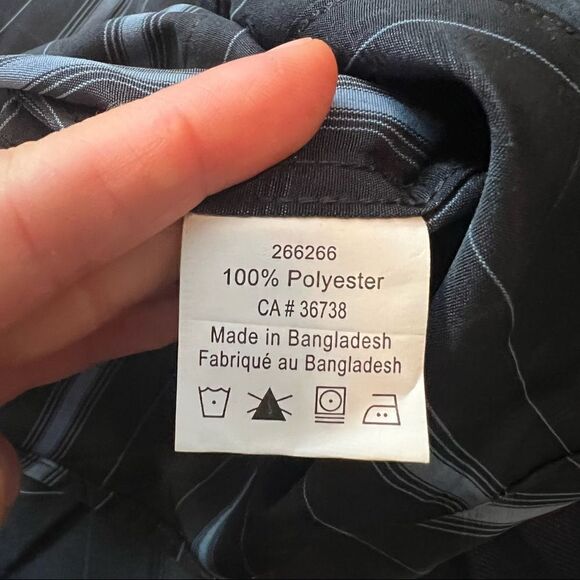 3 for $30! NWT! Haggar short sleeve button down shirt - Picture 5 of 12